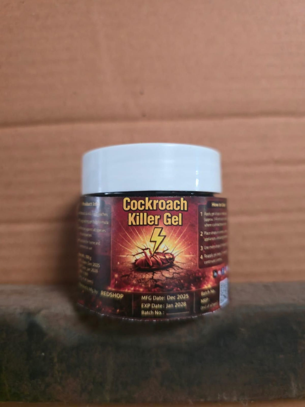 Cockroach Killer Gel 50 gm (Pack of 2)
